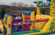 Inflatables: 47 foot foot Jungle Run