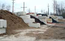 Mulch Soil and Stone